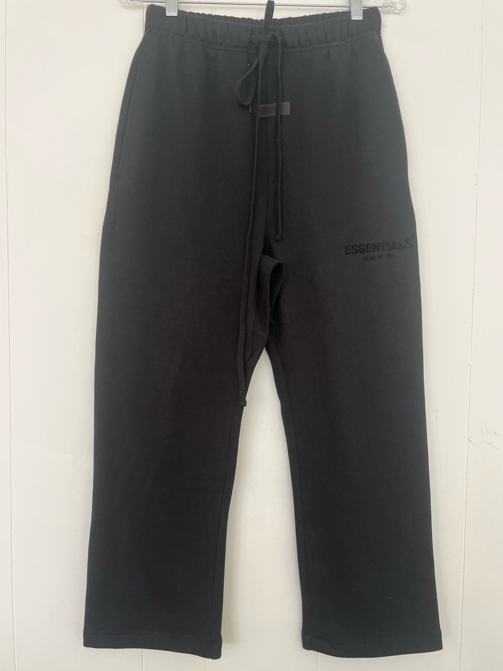 Essentials Fear of god Black Sweatpants Stretch Limo Size XS